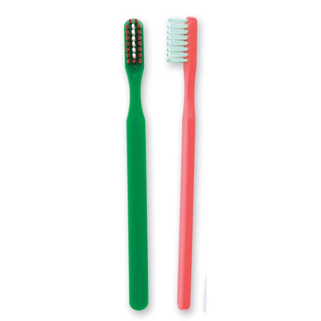 Tooth brush and bandage